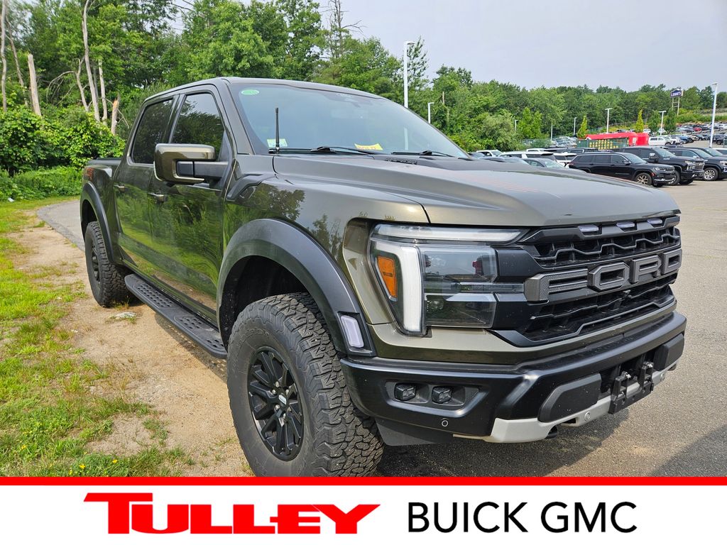 Green 2024 Ford F-150 Pickup Truck Four-Wheel Drive Automatic