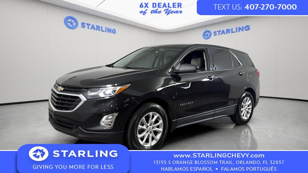 Mosaic Black Metallic 2019 Chevrolet Equinox 1.5T LS FWD SUV / Crossover Front-Wheel Drive 6-Speed Automatic Overdrive