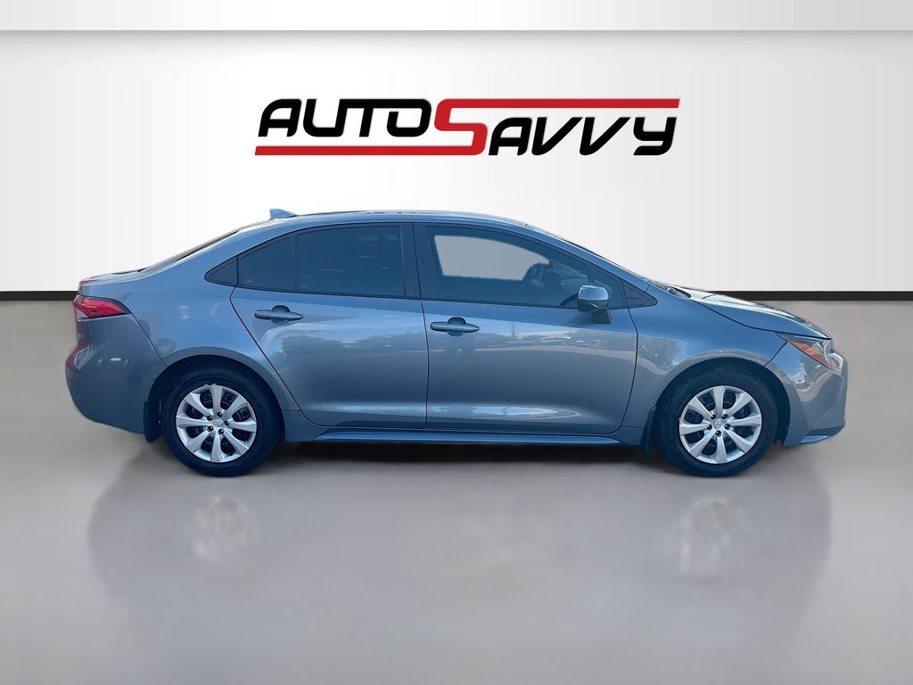 Used 2025 Blue Toyota LE image 8