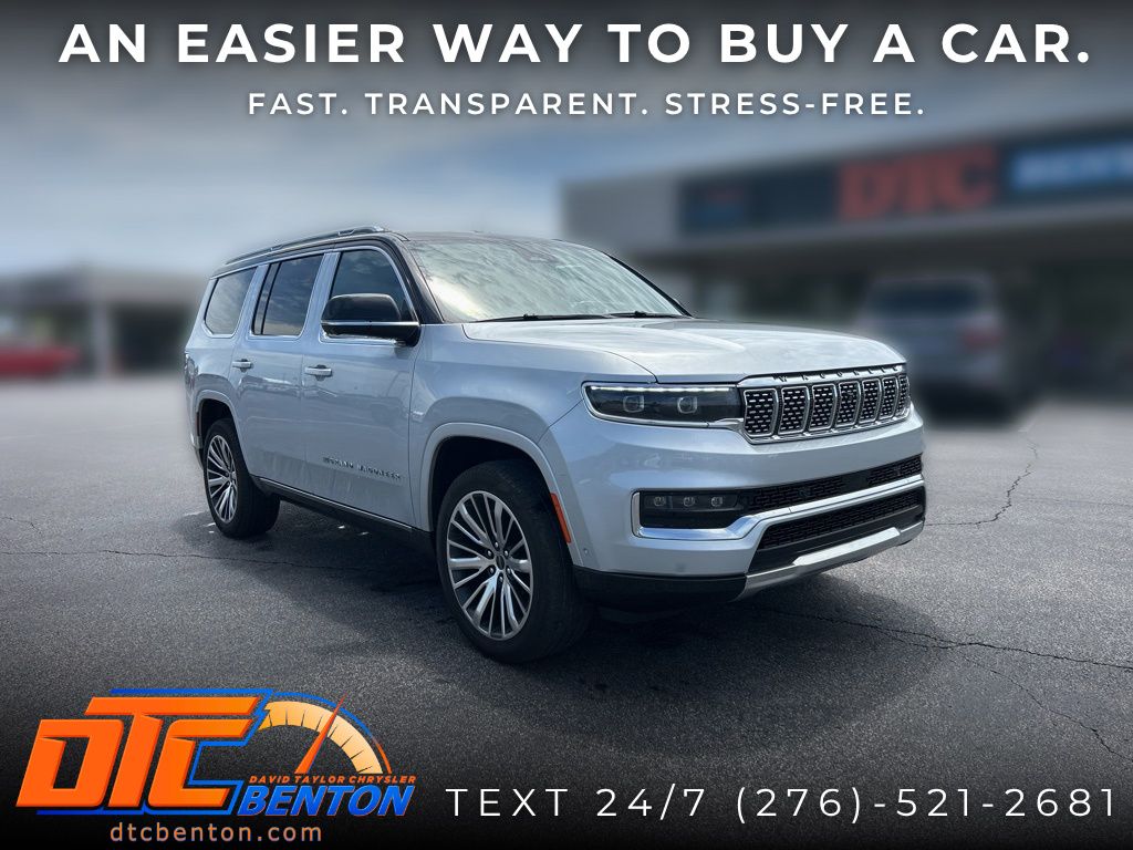 Silver Zynith 2025 Jeep Grand Wagoneer 4WD SUV / Crossover Four-Wheel Drive 8-Speed Automatic