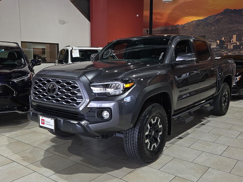 Magnetic Gray Metallic 2023 Toyota Tacoma Pickup Truck Four-Wheel Drive 6-Speed Automatic