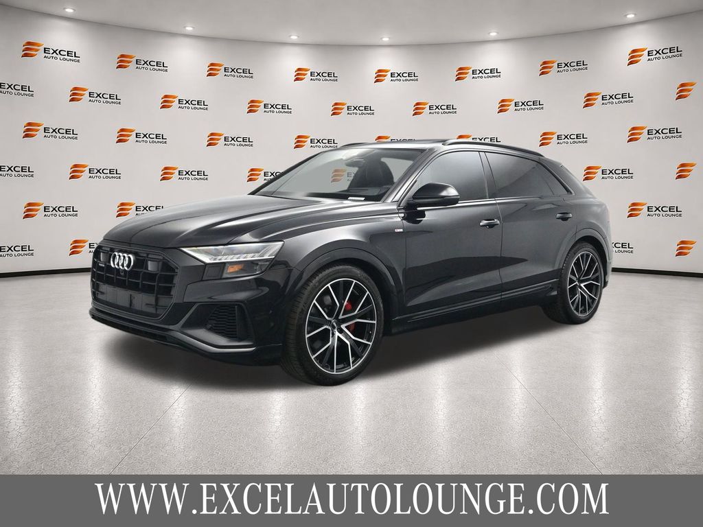 Black 2019 Audi Q8 SUV / Crossover All-Wheel Drive 8-Speed Automatic