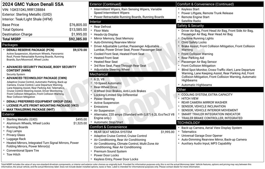 2024 GMC Yukon Denali Silver at Community Toyota