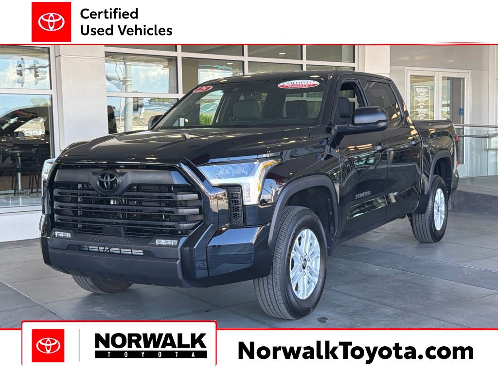 Midnight Black Metallic 2025 Toyota Tundra Pickup Truck Four-Wheel Drive Automatic