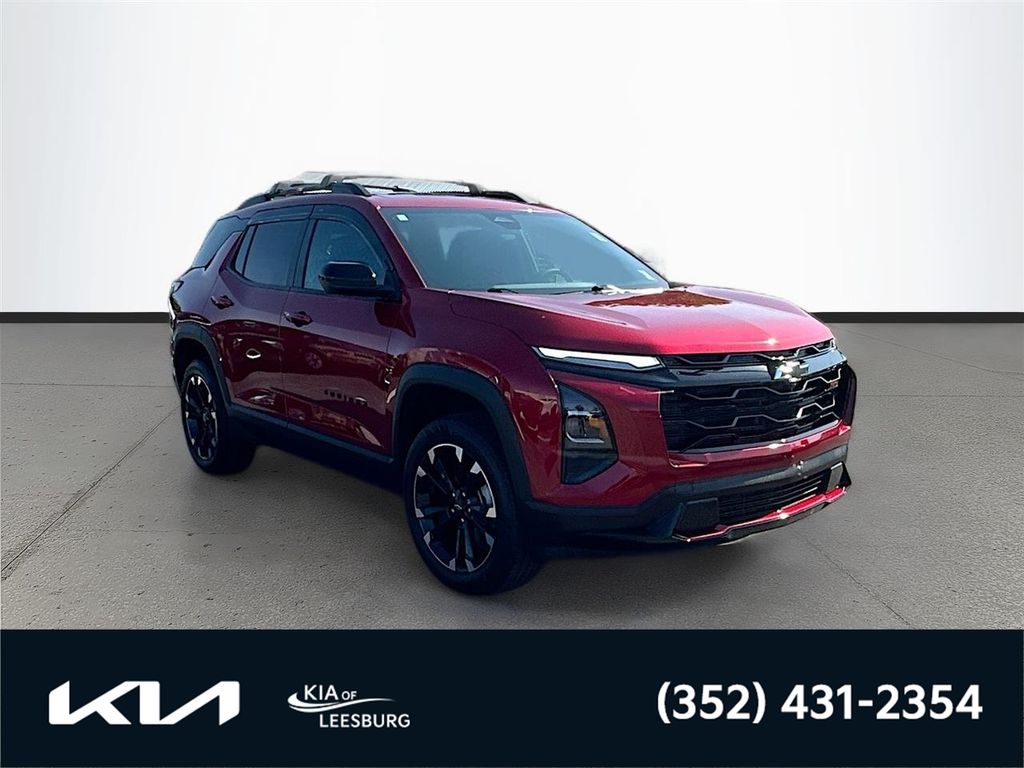 Radiant Red 2026 Chevrolet Equinox SUV / Crossover Front-Wheel Drive Continuously Variable Transmission