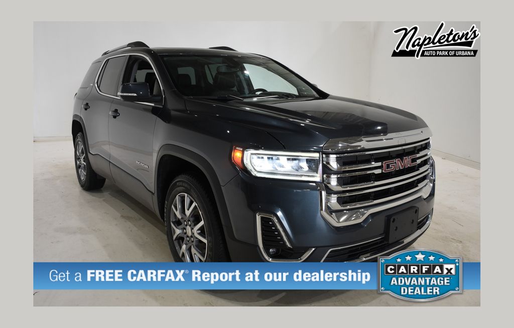 Gray (Dark Sky Metallic) 2020 GMC Acadia SUV / Crossover Front-Wheel Drive 9-Speed Automatic