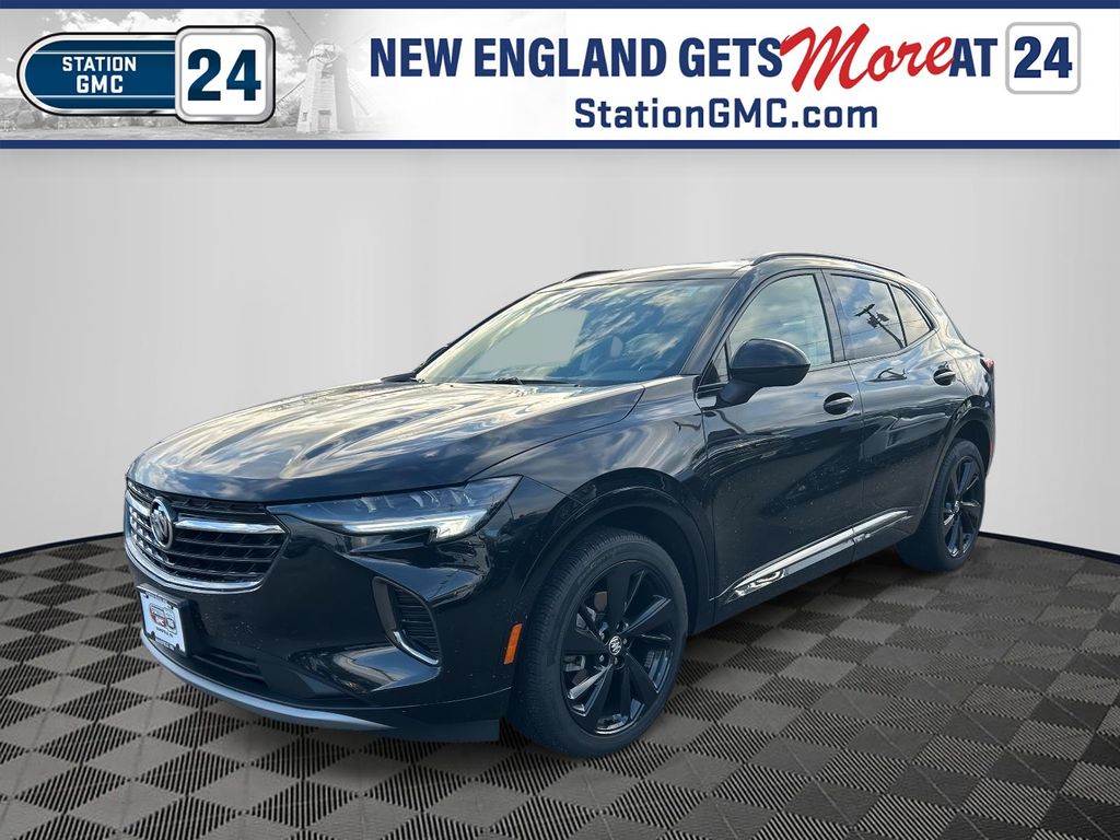 Black (Ebony Twilight Metallic) 2022 Buick Envision Preferred FWD SUV / Crossover Front-Wheel Drive 9-Speed Automatic