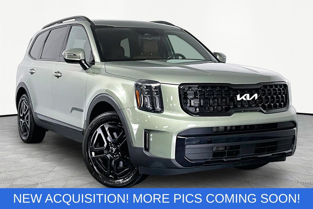 Jungle Green 2024 Kia Telluride SUV / Crossover All-Wheel Drive 8-Speed Automatic