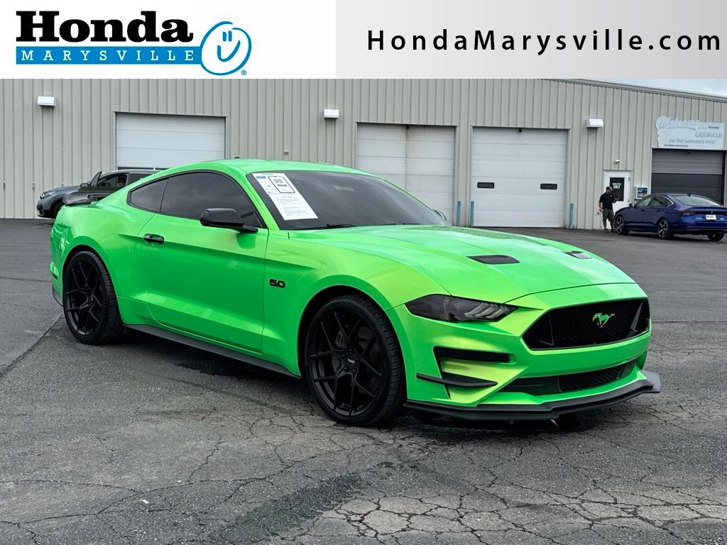 Velocity Blue Metallic 2020 Ford Mustang Coupe Rear-Wheel Drive Automatic