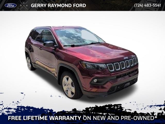 Velvet Red Pearlcoat 2022 Jeep Compass SUV / Crossover Four-Wheel Drive 9-Speed Automatic