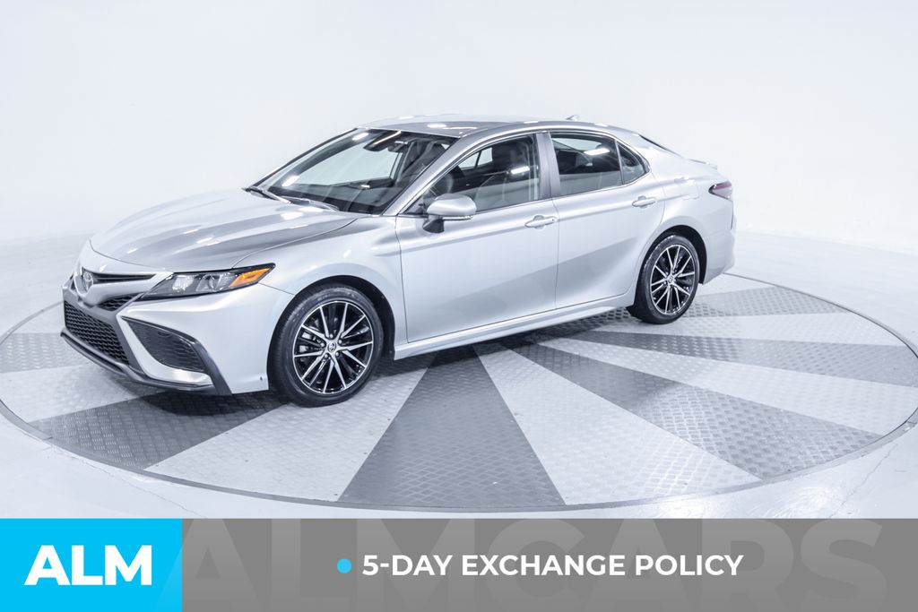 Used 2023 Toyota Camry SE with VIN 4T1G11AK5PU791724 for sale in Union City, GA