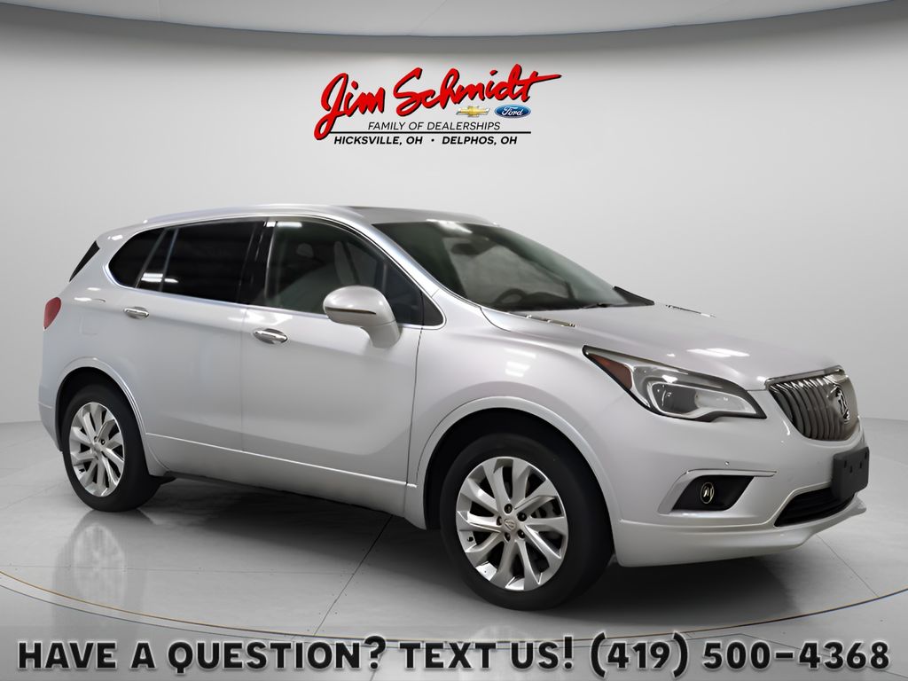 Galaxy Silver Metallic 2017 Buick Envision SUV / Crossover All-Wheel Drive 6-Speed Automatic