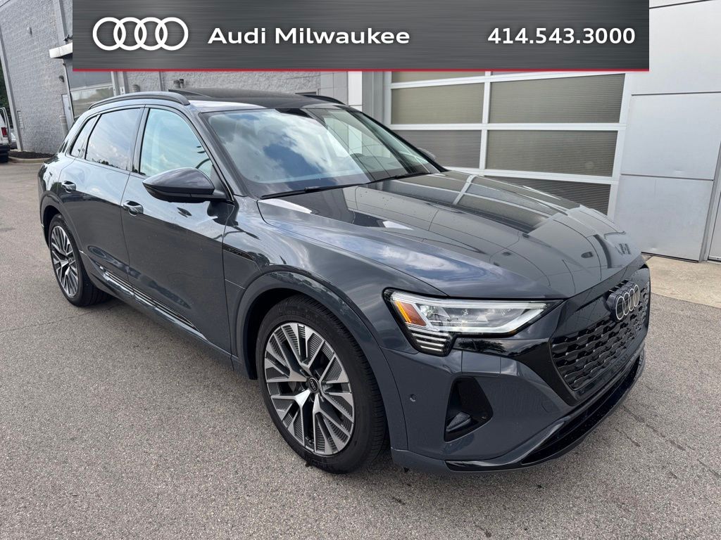 Magnet Gray 2024 Audi Q8 e-tron SUV / Crossover All-Wheel Drive Automatic
