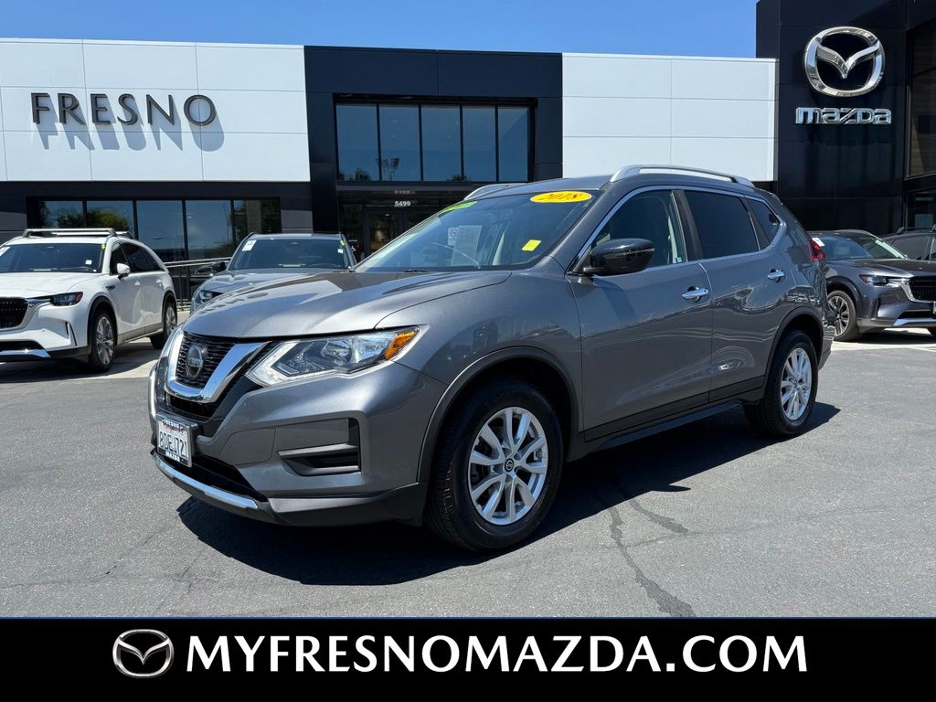 Gray (Gun Metallic) 2018 Nissan Rogue SUV / Crossover All-Wheel Drive Continuously Variable Transmission