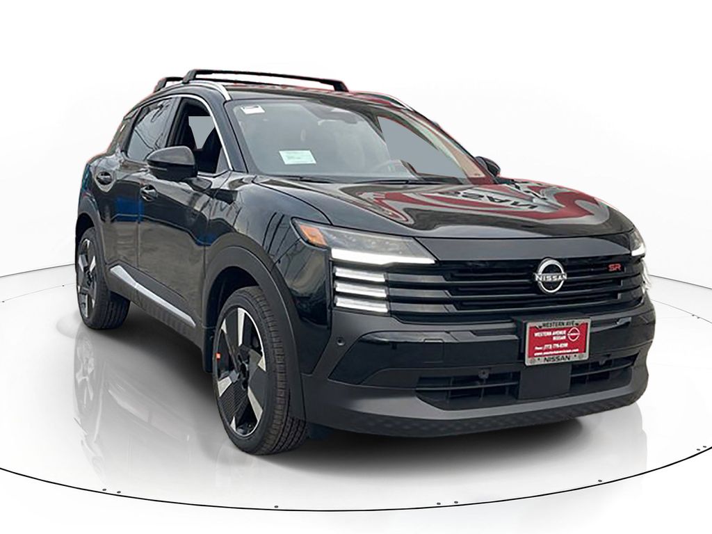 Super Black 2026 Nissan Kicks SR AWD SUV / Crossover All-Wheel Drive Continuously Variable Transmission