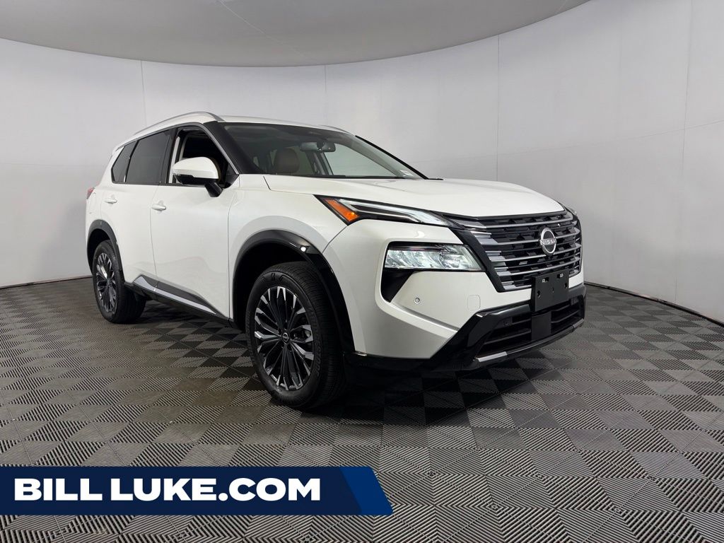 Everest White Pearl Tricoat 2026 Nissan Rogue Platinum AWD SUV / Crossover All-Wheel Drive Continuously Variable Transmission