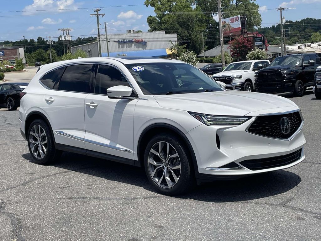 Platinum White Pearl 2023 Acura MDX SUV / Crossover Front-Wheel Drive Automatic