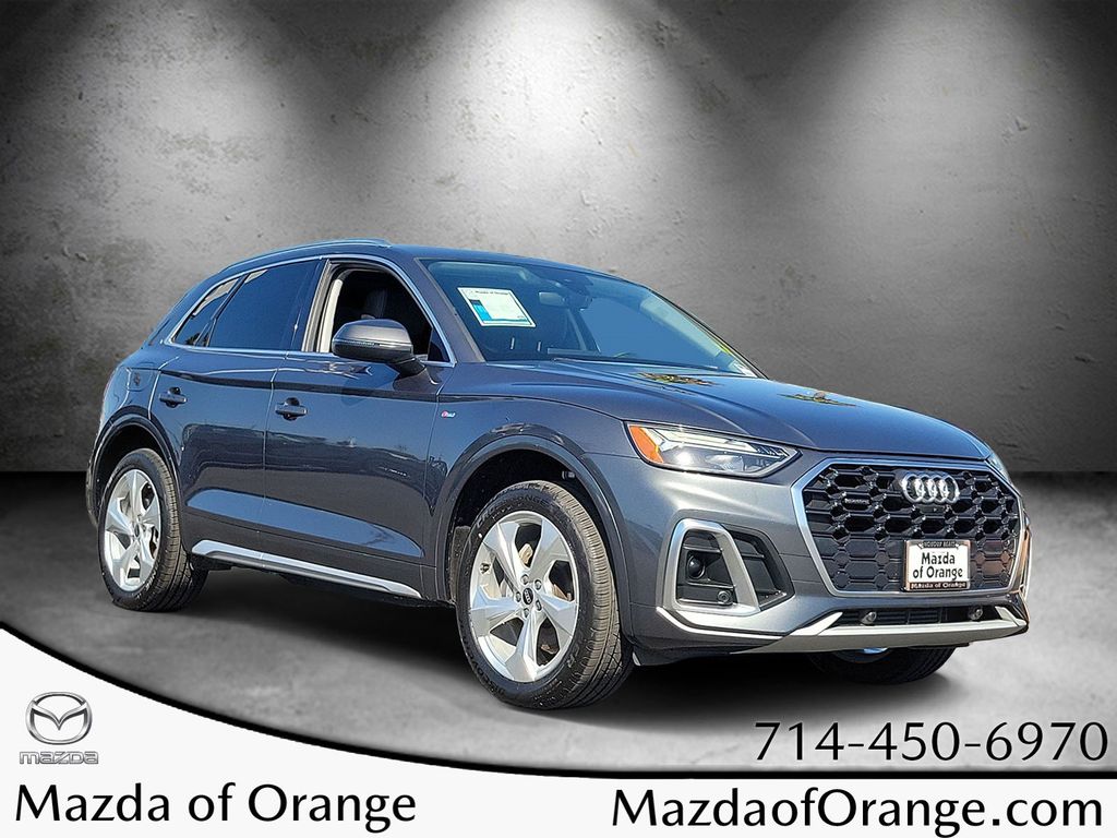 Daytona Gray Pearl Effect 2022 Audi Q5 SUV / Crossover All-Wheel Drive 7-Speed Automatic