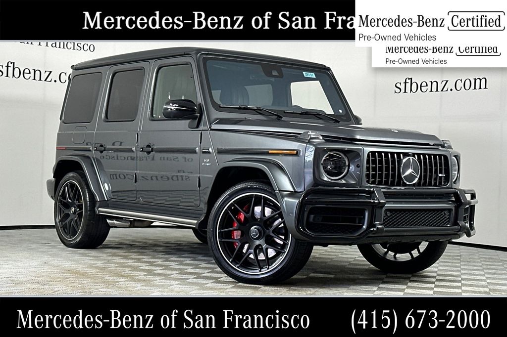 Gray (MANUFAKTUR Graphite Metallic) 2024 Mercedes-Benz G-Class SUV / Crossover All-Wheel Drive 9-Speed Automatic