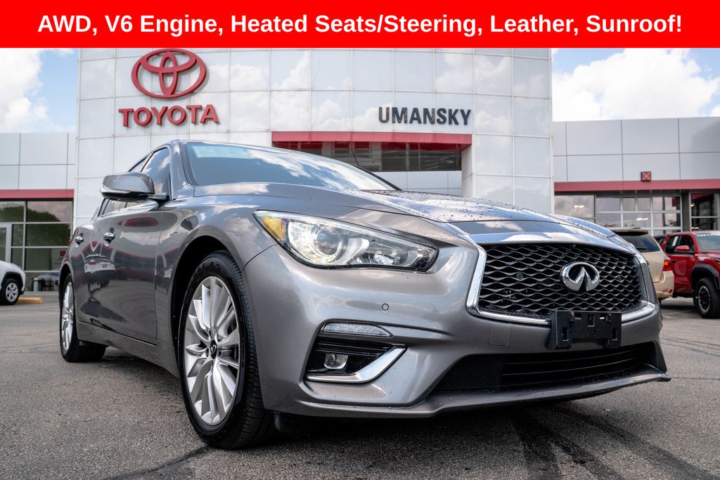  2021 INFINITI Q50 3.0t Luxe AWD   