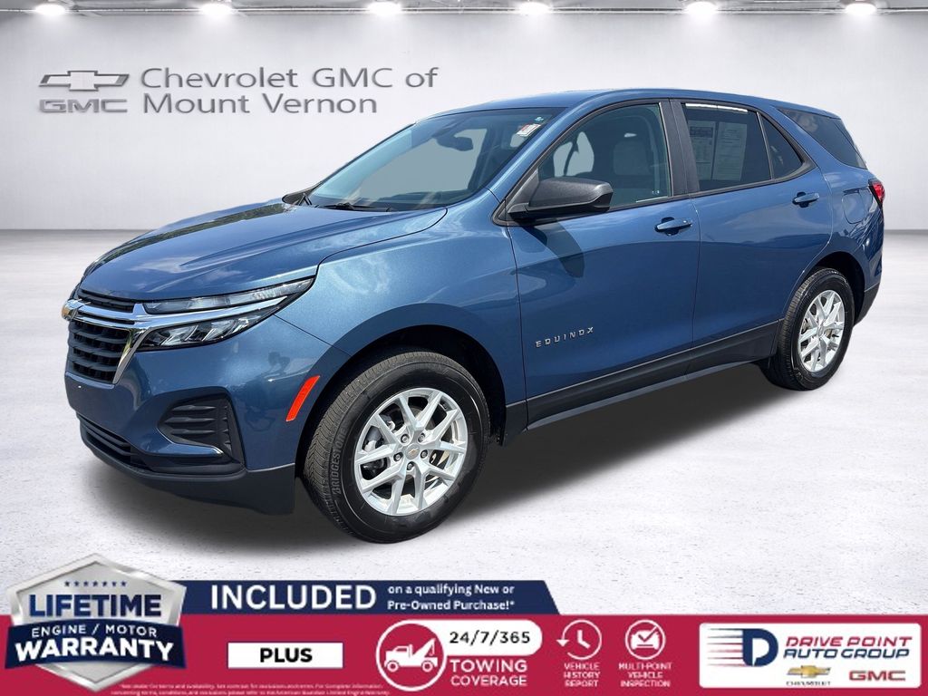 Lakeshore Blue Metallic 2024 Chevrolet Equinox SUV / Crossover Four-Wheel Drive 6-Speed Automatic Overdrive
