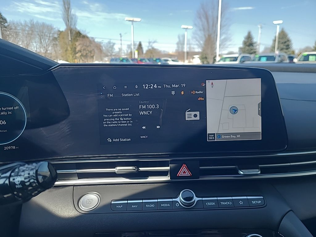 used 2025 Hyundai Elantra Hybrid car, priced at $23,904