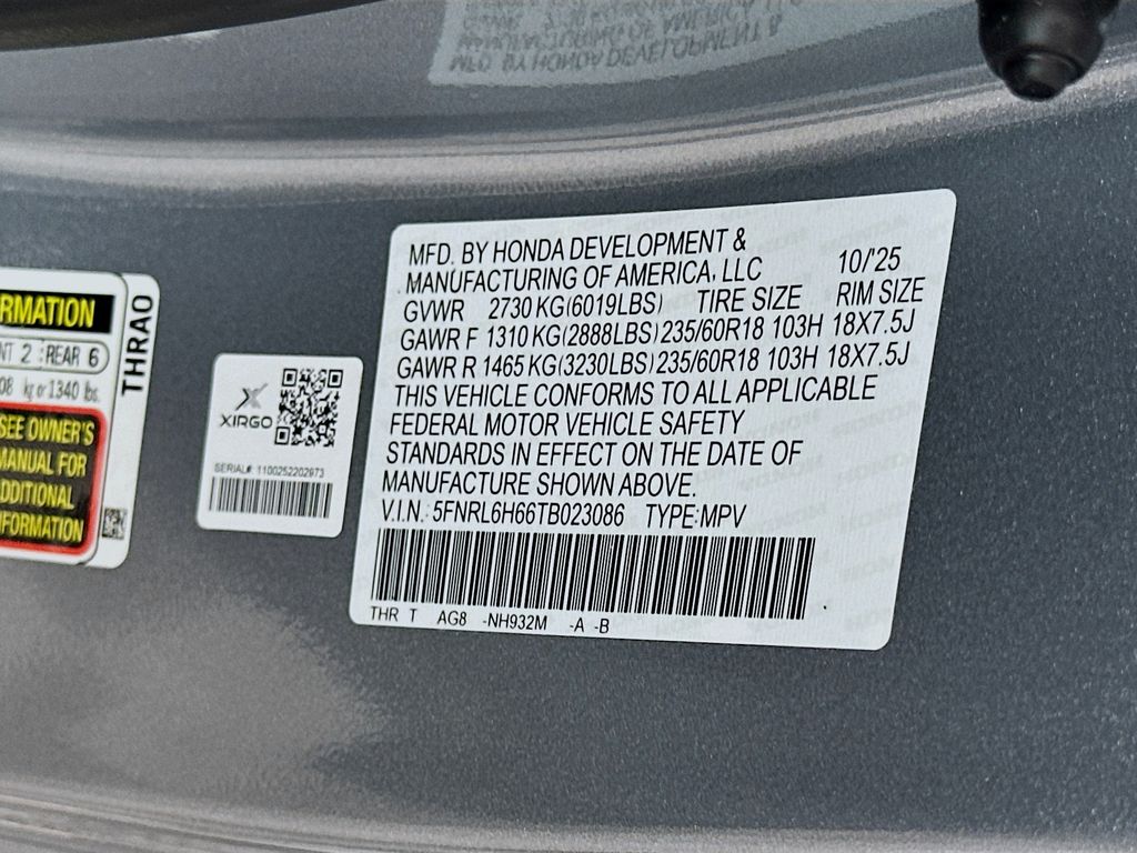 Thumbnail: 2026 Honda Odyssey - 23