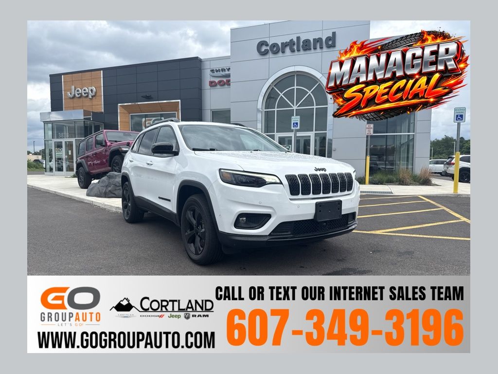 Bright White Clearcoat 2023 Jeep Cherokee SUV / Crossover  9-Speed Automatic