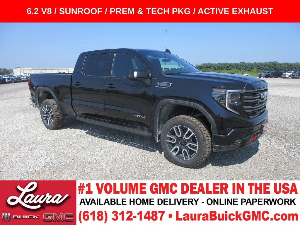 Onyx Black 2026 GMC Sierra 1500 Pickup Truck Four-Wheel Drive Automatic
