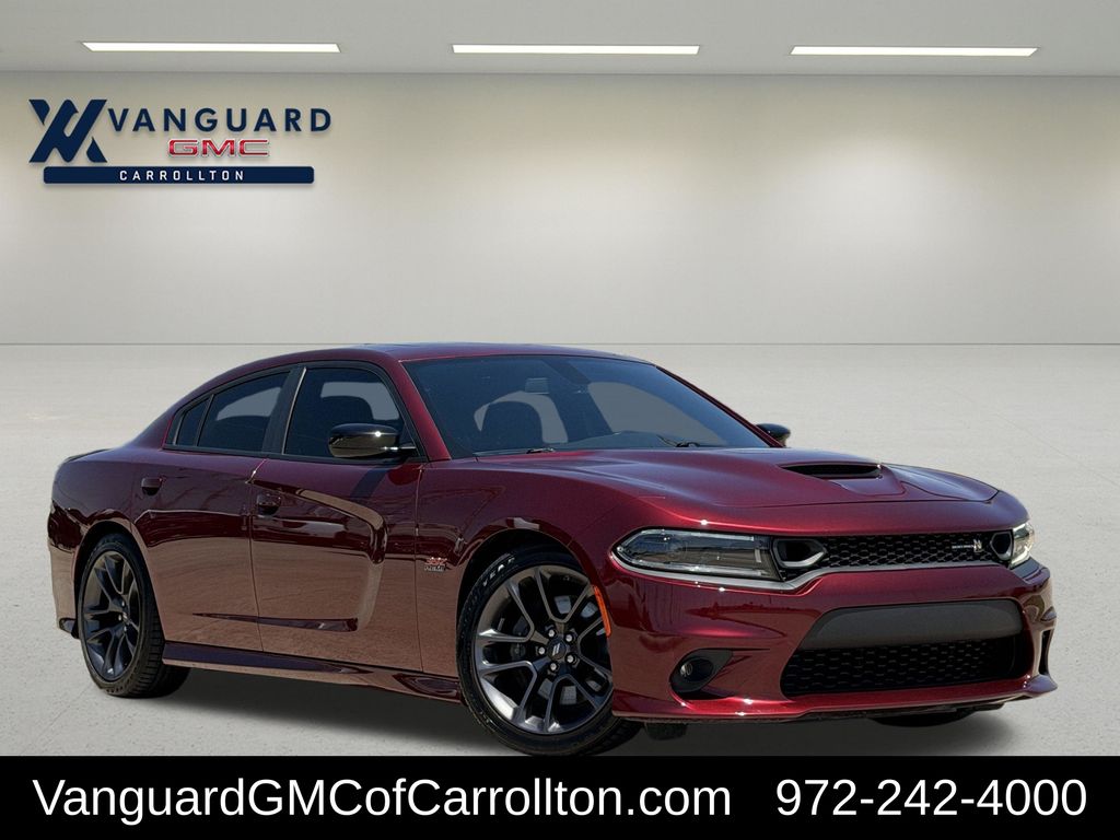 Octane Red Pearlcoat 2023 Dodge Charger Sedan Rear-Wheel Drive 8-Speed Automatic