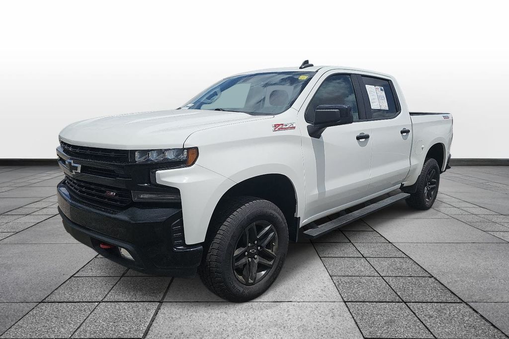 Summit White 2020 Chevrolet Silverado 1500 Pickup Truck Four-Wheel Drive Automatic
