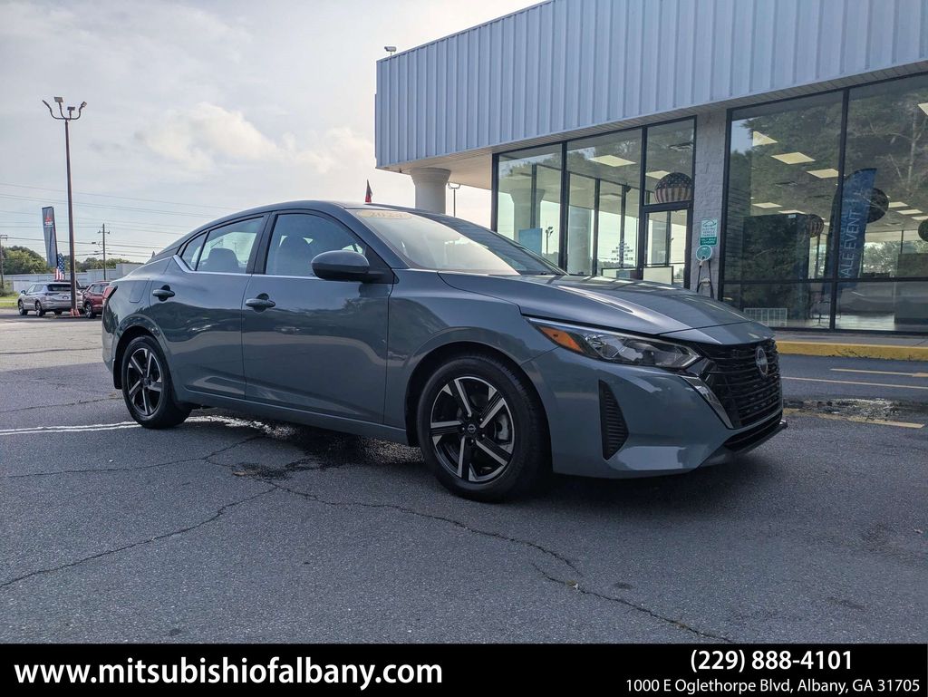 Gray Metallic 2024 Nissan Sentra Sedan Front-Wheel Drive Continuously Variable Transmission
