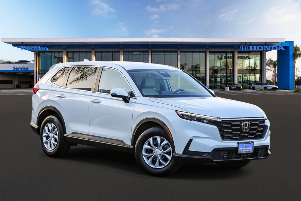 Platinum White Pearl 2026 Honda CR-V LX AWD SUV / Crossover All-Wheel Drive Continuously Variable Transmission