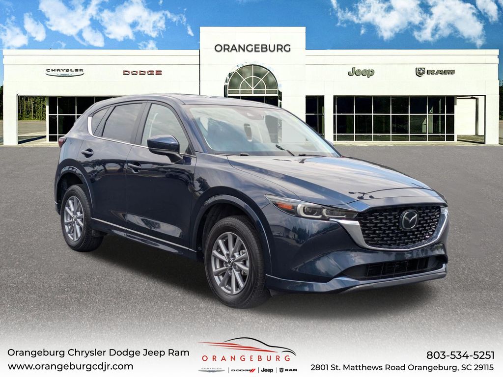 Deep Crystal Blue Mica 2025 Mazda CX-5 SUV / Crossover All-Wheel Drive 6-Speed Automatic