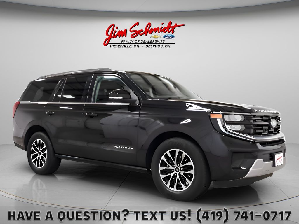 Agate Black Metallic 2025 Ford Expedition SUV / Crossover Four-Wheel Drive Automatic