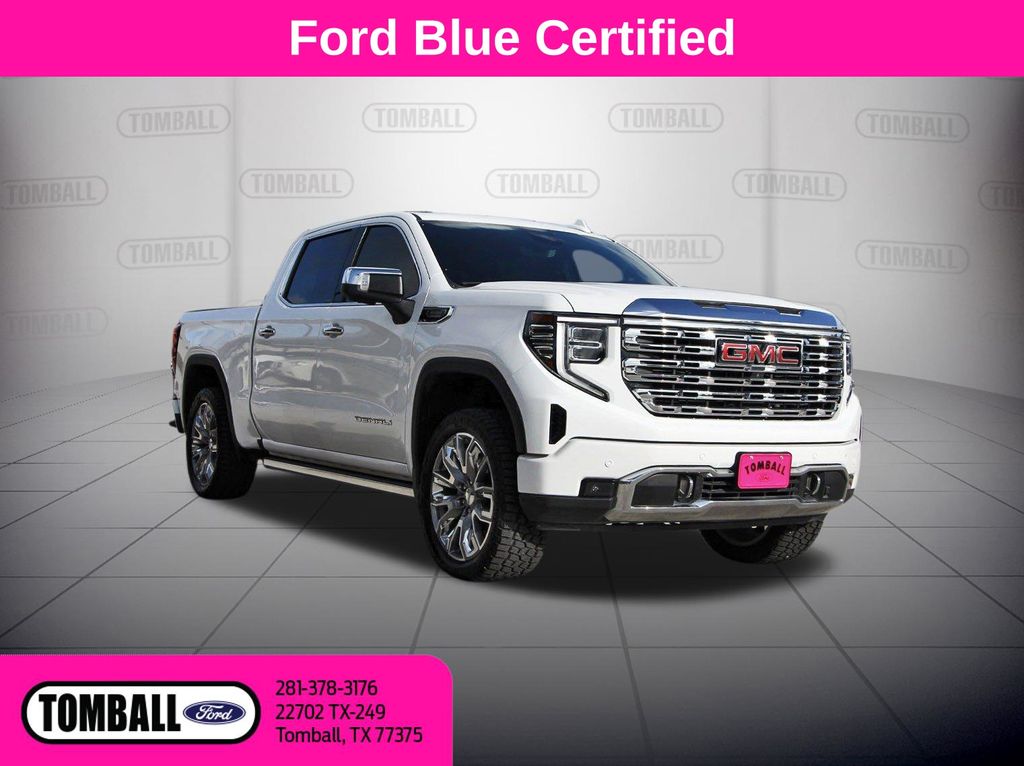 Summit White 2023 GMC Sierra 1500 Pickup Truck Four-Wheel Drive Automatic