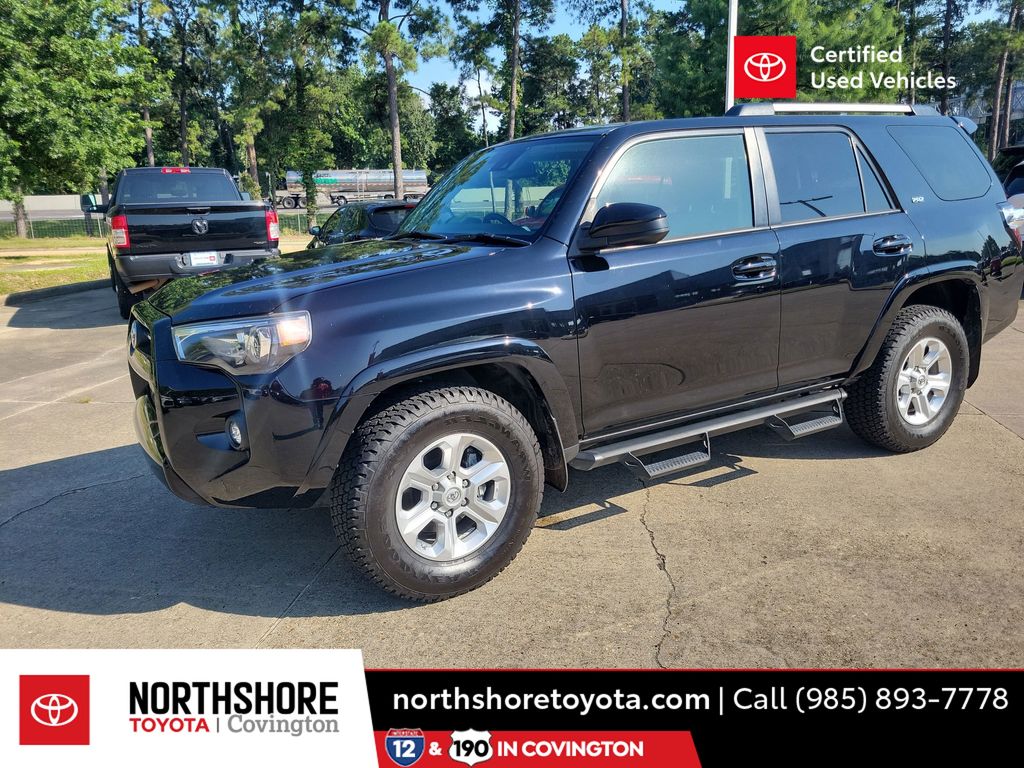 Midnight Black Metallic 2021 Toyota 4Runner SUV / Crossover 4X2 5-Speed Automatic Overdrive