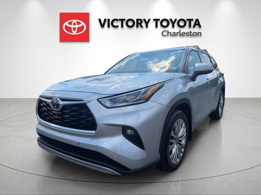 Celestial Silver Metallic 2025 Toyota Highlander SUV / Crossover All-Wheel Drive 8-Speed Automatic