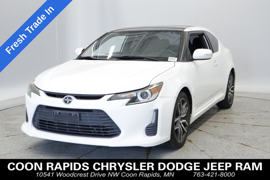 Super White 2014 Scion tC Base Coupe Front-Wheel Drive 6-Speed Automatic