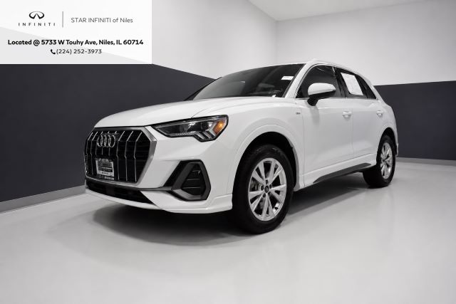 Glacier White Metallic 2025 Audi Q3 SUV / Crossover All-Wheel Drive 8-Speed Automatic