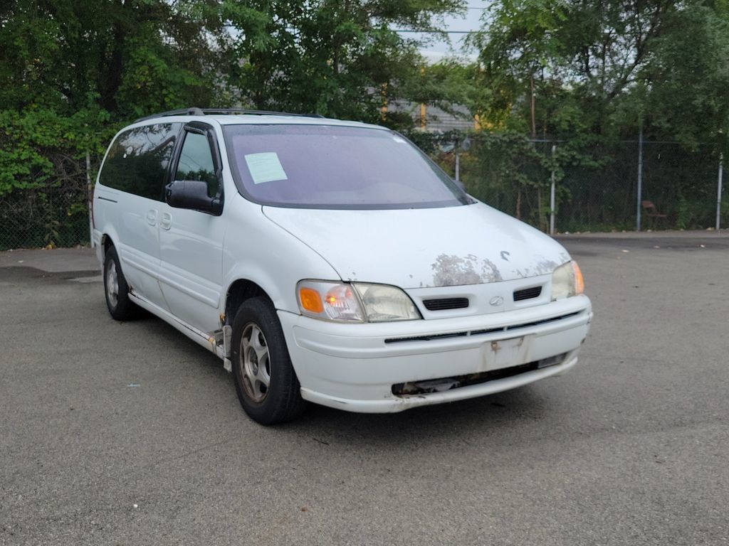 Arctic White 1999 Oldsmobile Silhouette Van Front-Wheel Drive 4-Speed Automatic Overdrive
