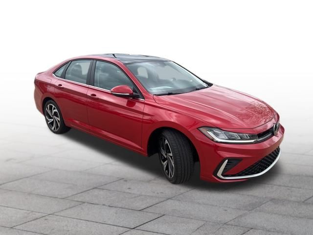 Red Metallic 2025 Volkswagen Jetta SEL FWD Sedan Front-Wheel Drive 8-Speed Automatic