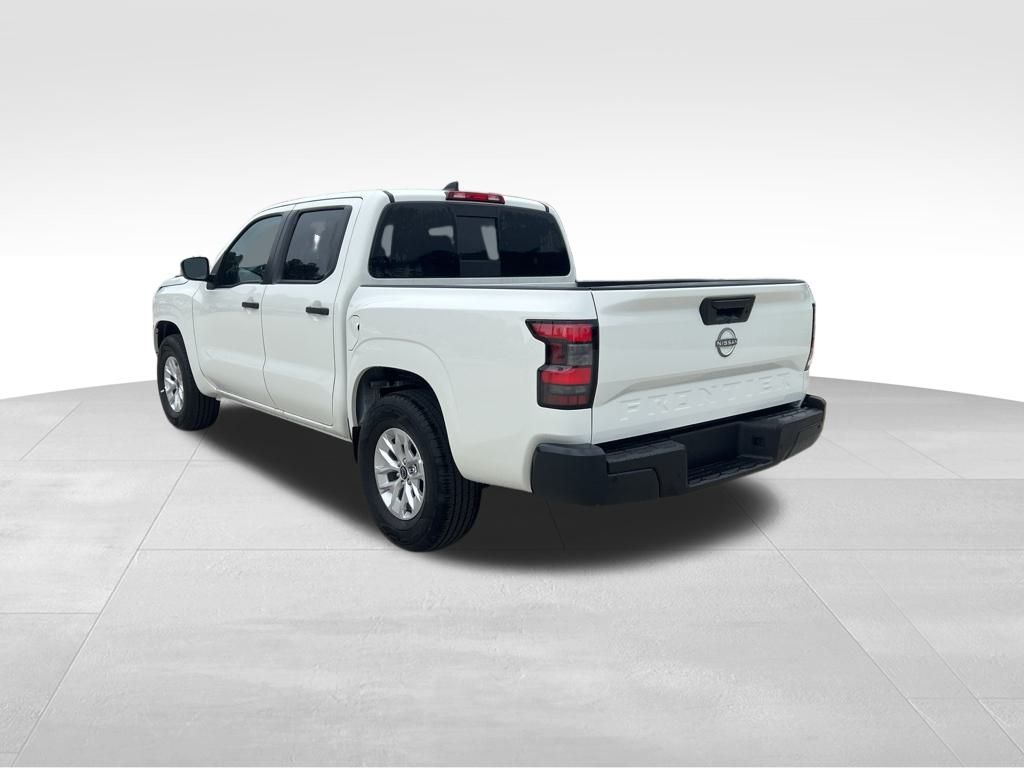 2025 Glacier White Nissan Frontier S RWD Truck