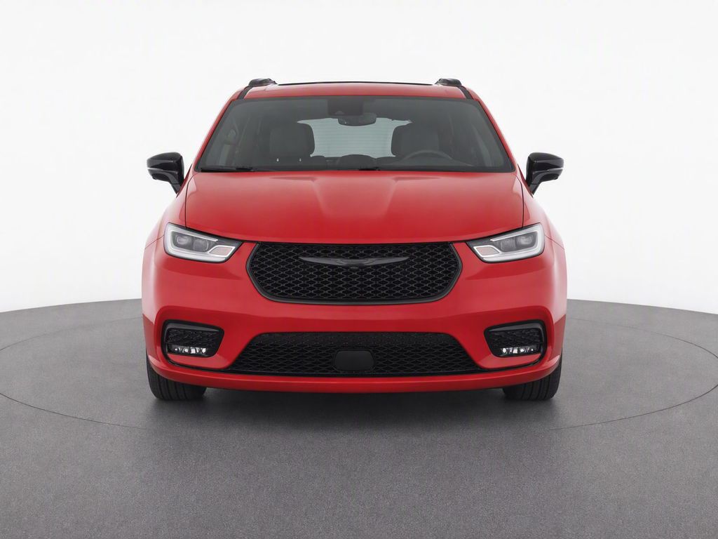 2025 Chrysler Pacifica Limited Red at Klick Lewis Buick Chevrolet