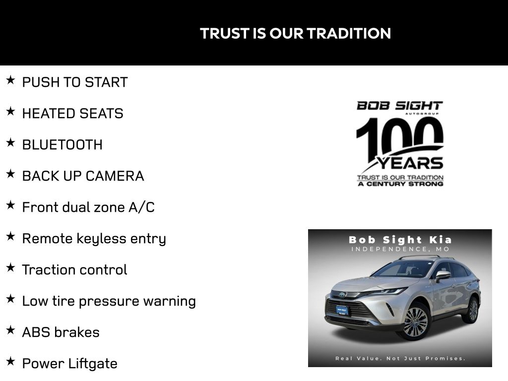 Used 2021 Toyota Venza XLE with VIN JTEAAAAH9MJ011022 for sale in Kansas City