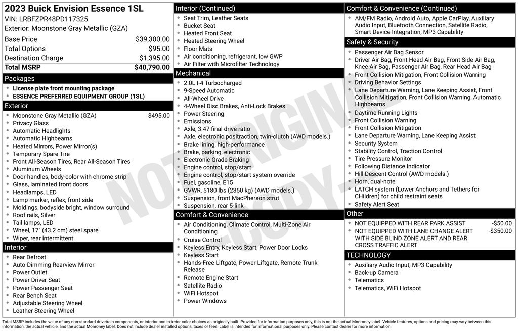 2023 Buick Envision Essence AWD