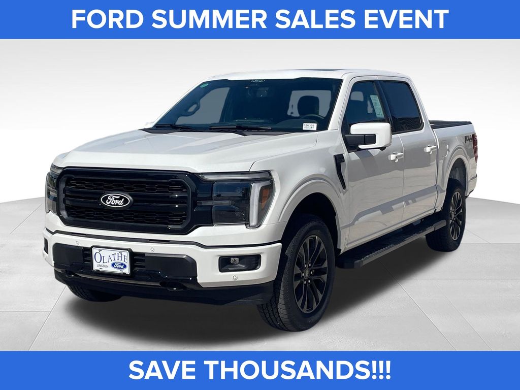 Star White Metallic Tri-Coat 2026 Ford F-150 Pickup Truck Four-Wheel Drive Automatic