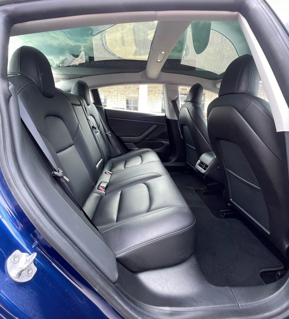 2020 Tesla Model 3 Standard Range Plus Blue at Bayshore Chrysler Jeep Dodge Ram