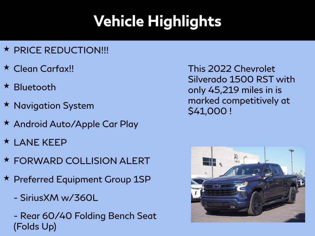 2022 Chevrolet Silverado 1500 RST 2