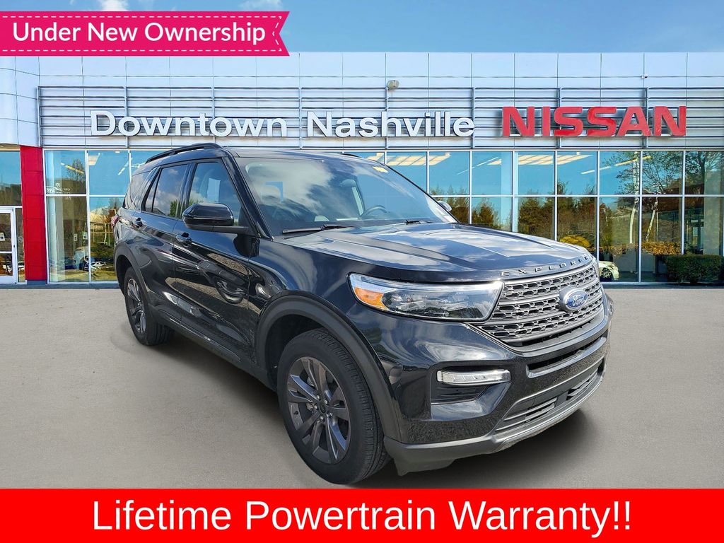 Black Metallic 2024 Ford Explorer SUV / Crossover All-Wheel Drive Automatic